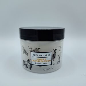 Beekman 1802 Honey & Orange Blossom Whipped Body Cream 🍯 2oz NIB SEALED